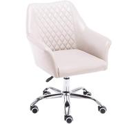 ASYHONG Chaise de Jeu Ergonomique avec Upholstery en Cuir PU Support du Dos au Dos 360 Publication pivotante et accoudoirs pour Le Bureau à Domicile, Greyone Taille KeYJ
