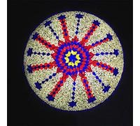 ASYHONG Plafond, Classiques de Plafond méditerranéens turcs de 16 Pouces Verre Marocaine à la Main avec Un Pendentif à Lad à Lad à Base d'art en Fer pour Chambre à Coucher, Fuchsia, Fuchsia KeYJ