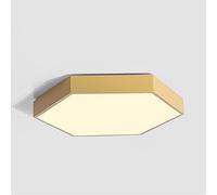ASYHONG Semplice LED Hexagonal Plafond Light Moderne Slim Geométrique Plafoniera pour Le Salon de la Chambre et Les Studios créatifs Éclairage de Style Nordique KeYJ