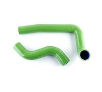 ASYXPCRH Compatible avec Mazda RX7 RX-7 FD3S FD Turbo 1993-1997 Kit de tuyau de radiateur en silicone (vert)
