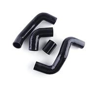 ASYXPCRH Lan D RO VER Freelander TD4 Kit complet de tuyau turbo en silicone Noir