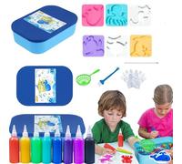 Aszaui Aqua Fairy,Aqua Gelz,Kit de Bricolage Créatif,Multicolore Aquagel,Elfe d'eau Magic Water Elf,Jouet 3D DIY Coloré d'animaux Marins,Aqua Gelz Set Créatif Deluxe pour Garçons et Filles