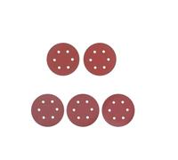 ASZHQUXIUAS Papier de Verre pour Bois, Lot de 5 disques abrasifs Auto-agrippants à 6 Trous, 225 mm, Grain 40-2000, for polisseuse Murale, Outils adhésifs(1200Grit)