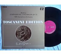 AT 132 Brahms Symphony 2 NBC Symphony Arturo Toscanini vinyl LP