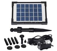 AT-2W pompe de bassin solaire 2 Watt Hmax:. 170L / h Fontaine Hauteur: 0,65 m pour étang ou une fontaine jardin