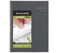 AT-A-GLANCE Agenda 2026, mensuel, 21,6 x 27,9 cm, grand, DayMinder, gris (GC4700726)
