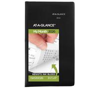 AT-A-GLANCE Agenda 2026, mensuel, 8,9 x 15,2 cm, format de poche, DayMinder, noir (SK530026)