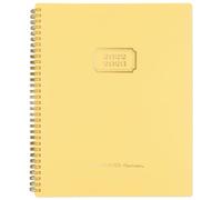 AT-A-GLANCE Agenda scolaire hebdomadaire et mensuel 2022-2023, 21,6 x 28 cm, grand, simplifié par Emily Ley, lin jaune (EL85-905A)