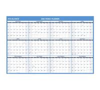 AT-A-GLANCE Calendrier 2026 effaçable à sec, 122 x 81,3 cm, très large, horizontal, réversible (PM3002826)