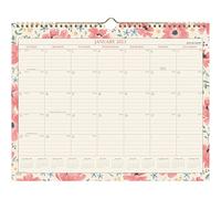 AT-A-GLANCE Calendrier mural 2023, 38,1 x 30,5 cm, moyen, mensuel, badge floral (1641F-707)