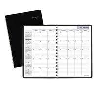 AT-A-GLANCE DayMinder, Agenda mensuel 2023, 20,3 x 30,5 cm, grand format, simili cuir, noir (G47000)