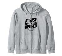 At Ease I'm Retired Humour for Relaxed Retraites Sweat à Capuche