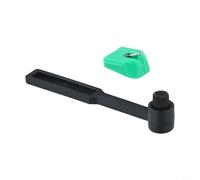 at-for VMN95E Stylet de rechange pour cartouche de platine vinyle série VM95, aiguille elliptique avec coque en ABS et porte-à-faux en alliage d'aluminium, compatible avec les lecteurs de disques