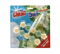 At Home Clean Lot de 6 blocs WC 5 en 1 Citrus Power 2 x 45 g