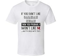 at If You Dont Like Salman Khan Funny Fan Celebrity T Shirt Manches Courtes(3X-Large)