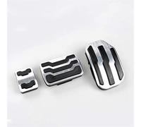 AT Lot de 3 coussinets antidérapants pour pédales de frein et d'accélérateur pour Ford, Raptor F150 2015 2016 2017 2018 2019 (couleur : AT)