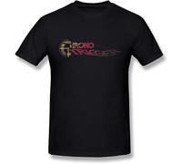 at Men's Chrono Trigger Logo Shirts Manches Courtes(3X-Large)