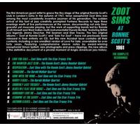 At Ronnie Scott's 1961: Complete Recordings by Sims, Zoot [Audio CD] NEUF