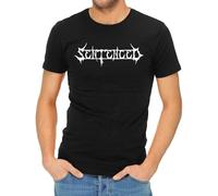 at Sentenced Title Logo T-Shirt Manches Courtes(X-Large)