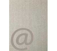 At Sign: Neutral Aesthetic Book For Home Décor | Decorative Book For Coffee Tables | Faux Linen Cover