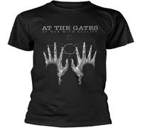 at The Gates at War with Reality T Shirt Men Black L