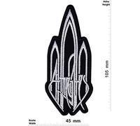 At The Gates Flames Of End Metal Band Patch Badge Embroidered Iron On Applique