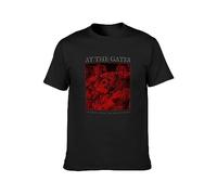 at The Gates to Drink from The Night Itself Unisex 100% Cotton Short-Sleeve T-Shirts Black S