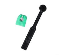 AT-VMN95E Aiguille de stylet de rechange pour platine Audio-Technica AT-LP120X avec brosse Coque ABS Cantilever en alliage d'aluminium compatible avec les cartouches VM95 Series (vert)