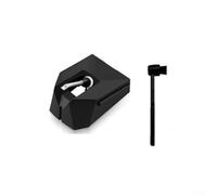 AT-VMN95E Aiguille pour tourne-disque, phonographe vinyle avec brosse de nettoyage, compatible avec Audio Technica, AT-VMN95C, AT-VMN95E
