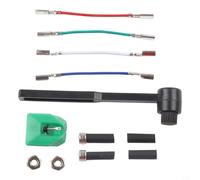 AT-VMN95E Stylet de rechange avec pointe elliptique et tige en aluminium compatible avec platine Audio-Technica AT-LP120X-USB et série VMN95