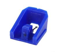 AT-VMN95E Stylet de rechange pour platine audio-Technica AT-LP120X-USB avec tige en aluminium et géométrie optimisée de la pointe elliptique (bleu)