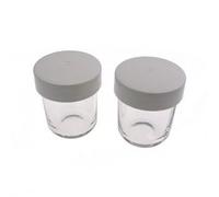 At320 - Lot De 2 Mini Cuves Avec Couvercles Du At320 Robot Menager Kenwood Km001 Chef