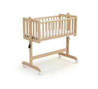 AT4 - Berceau cododo évolutif en bois NINO 40 x 80 cm Hêtre Verni - Taille unique