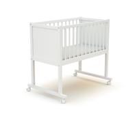 AT4 - Berceau en bois NIDO 40 x 80 cm Blanc - Taille unique
