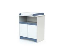 AT4 - Commode à langer 2 portes, 1 niche COTILLON en bois