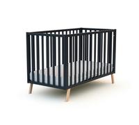 At4 - Lit bébé évolutif Confort 60x120 - Gris Graphite