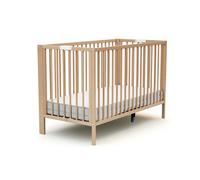 AT4 - Lit bébé pliant ESSENTIEL en bois Hêtre Verni - Taille unique