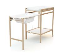 Table à Langer avec Baignoire ESSENTIEL Hêtre verni AT4