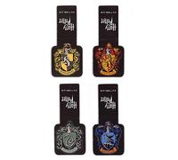 Ata-Boy Harry Potter Lot de 4 marque-pages magnétiques Motif maisons de Poudlard 2,5 cm