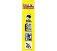 Ata-Boy Hunter X Hunter Lot de 4 marque-pages magnétiques 2,5 cm