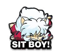 Ata-Boy InuYasha Broche en émail coloré 2,5 cm