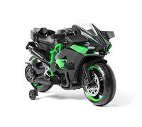 ATAA Matrix - Noir- Moto électrique pour Enfant avec Batterie 12V et Roues avec lumières LED