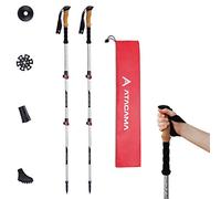 ATACAMA Baton de Marche Telescopique Canne de Marche - Bâton de Marche Nordique Réglable Antidérapant - Baton de Randonnee Telescopique Homme Femme Enfant Bâtons de Marche Poignée Liège