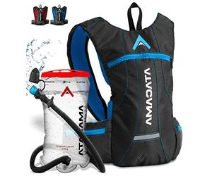 ATACAMA Sac Hydratation Running avec Poche a Eau 2L - Sac a Dos VTT Hydratation - Sac Trail Running Hydratation Homme Femme - Sac a Dos Velo Gourde - Sac VTT pour Trail Sacs d'Hydratation Poche à Eau