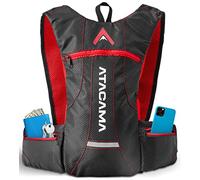 ATACAMA Sac Hydratation Running (Poche a Eau 2L en Option) - Sac Trail Running Homme Femme léger - Sac a Dos de Course a Pied - Sac a Dos VTT Hydratation - Sac a Dos Velo Gourde - Sac VTT pour Trail