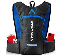 Atacama Sac Hydratation Running (Poche a Eau 2L en Option) - Sac Trail Running Homme Femme Léger - Sac a Dos de Course a Pied - Sac a Dos VTT Hydratation - Sac a Dos Velo Gourde - Sac VTT pour Trail