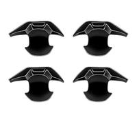 ATACDVDYEU Poignées de extérieures voiture Pour Alphard Pour Series 40 2024 Protection Anti-rayures Kit D'accessoires Décoratifs Poignée De Porte Monotrou(Blade Door Bowl Bright Black)
