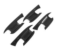 ATACDVDYEU Poignées de extérieures voiture Pour Creta SU2 2020-2022 Protection Anti-rayures Pour Poignée Porte Sans Trou Accessoire(Blade Door Bowl Carbon Fiber)