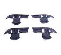 ATACDVDYEU Poignées de extérieures voiture Pour Daihatsu Pour Altis 2018-2023 Couvercle De Poignée Porte Monotrou 4-Smart Protection Décorative Anti-rayures Accessoires(Blade Door Bowl Carbon Fiber)