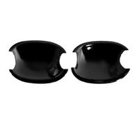 ATACDVDYEU Poignées de extérieures voiture Pour Everest Pour U268 UR 2007-2014 Couvercle De Poignée Porte À Trou Unique Protection Anti-rayures Accessoires(2 Small Door Bowls Bright Black)